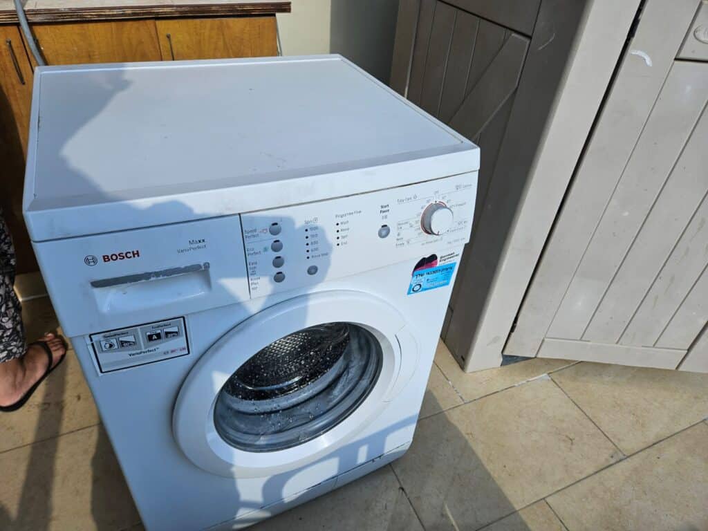 תוף לא מסתובב במכונת כביסה בוש במודיעין - איציק הטכנאי